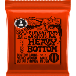 Cordes Skinny top heavy bottom 10-52 pack de 3 Ernie Ball