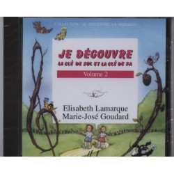 CD JE DECOUVRE LA CLE DE SOL ET LA CLE DE FA VOL 2