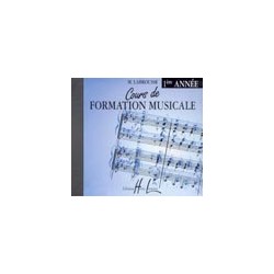 CD COURS DE FORMATION MUSICALE VOL 1 DE M.LABROUSSE ED H.LEMOINE