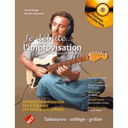 JE  DEBUTE L'IMPROVISATION +CD