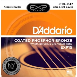 D'addario EXP15 10/47 coated phosphor bronze