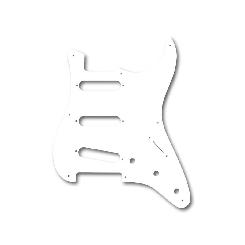 Fender Pickguard SSS Blanc