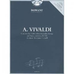 VIVALDI CONCERTO RV 108 EN LA MINEUR + CD DE DOWANI
