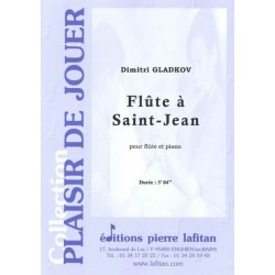 FLUTE A SAINT-JEAN DE DIMITRI GLADKOV POUR FLUTE ETPIANO