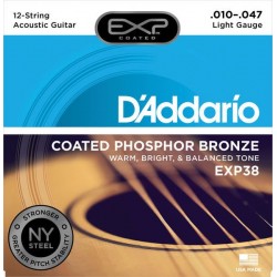 D'addario EXP38 10/47 pour 12 cordes