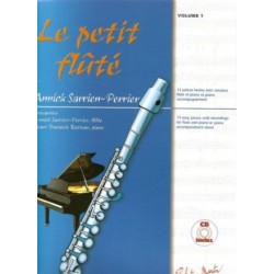 LE PETIT FLUTE + CD 14 pièces faciles  ed robert Martin