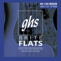 Brite Flats Long/Medium Scale 5 cordes