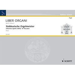 SUDDEUTSCHE ORGELMEISTER VOL 9 ED SHOTT