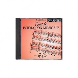 CD COURS DE FORMATION MUSICALE 2ème année (vol 2) de  M.LABROUSSE
