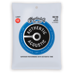 Authentic, 12 cordes, Light, 80/20
