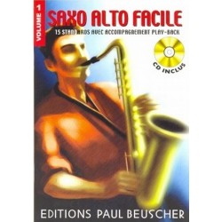 Saxo Facile Volume 1 + cd