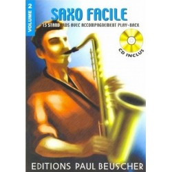 Saxo Facile Volume 2 + cd