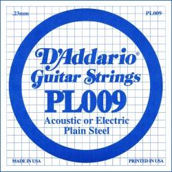 D'addario PL009 Corde à l'unité 09