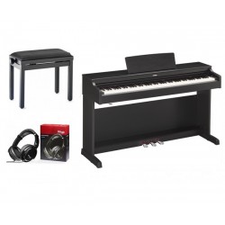 Yamaha YDP-163 Black Bundle