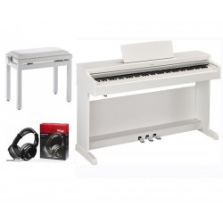 Yamaha YDP-163 White Bundle