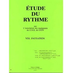 Etude du rythme Vol. initiation  par l'association des enseignants du CNR de Lyon