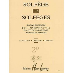 Solfège des Solfèges vol 2B dauhauser ed lemoine