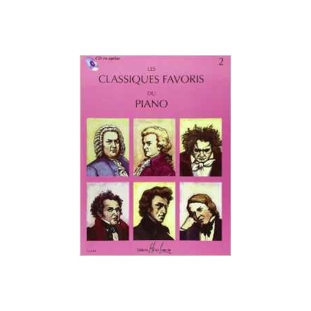 Les classiques favoris  du piano Vol.2 - ED Lemoine