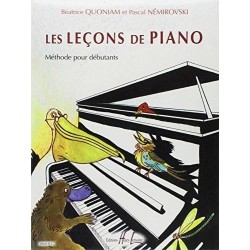 Les Leçons de piano - QUONIAM Béatrice / NEMIROVSKI Pascal ed Lemoine