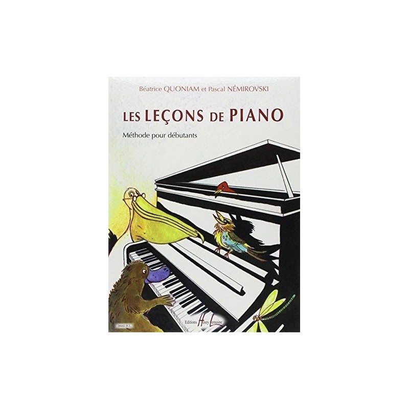 Les Leçons de piano - QUONIAM Béatrice / NEMIROVSKI Pascal ed Lemoine
