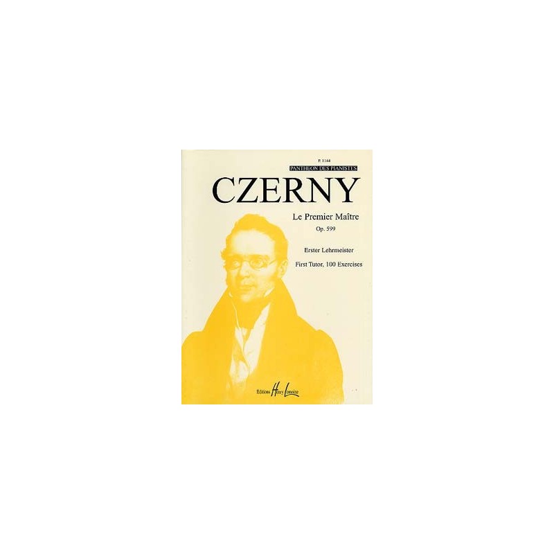 CZERNY le premier maître op.599 ed lemoine