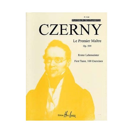 CZERNY le premier maître op.599 ed lemoine