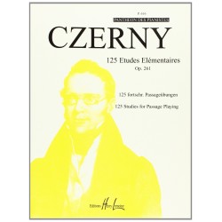CZERNY 235 études élémentaires op.261 ed Lemoine