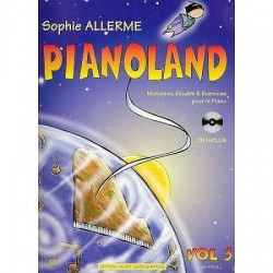 Pianoland vol 3 cd inclus de Sophie Allerme ed Lemoine