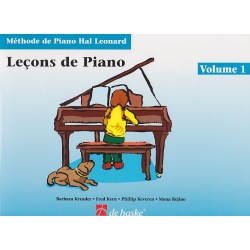 Leçons de Piano vol 1 de Hal Leonard ed De Haske