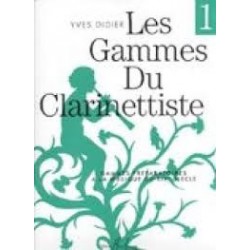 les gammes du clarinetiste de yves didier
