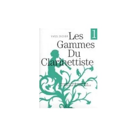 les gammes du clarinetiste de yves didier