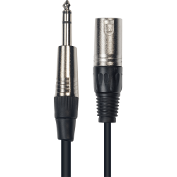 Cordon jack stéréo xlr 6 m