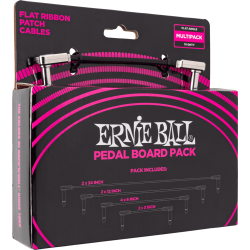 Cables instrument patch multipack - coudé fin & plat