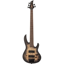 LTD D-5/BURL POP/ BLK NAT BURST SATIN