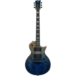 LTD EC1000 Burled Poplar Blue Natural Faded