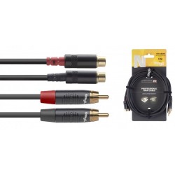 Stagg 3M CABLE BRETELLE RCAm-RCAf DL