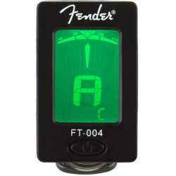 Fender FT-004 Clip-On Chromatic Tuner, Black