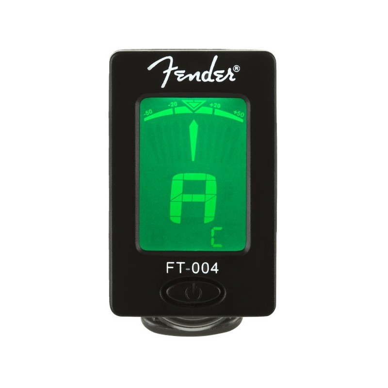 Fender FT004 ClipOn Chromatic Tuner, Black Music Et Sons
