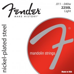 Fender Mandolin Strings, Nickle Plated Steel, .011-.040 Gauges, (8)