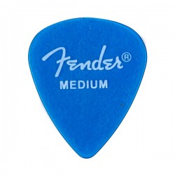 Fender California Clear™ Picks, Medium, Lake Placid Blue, 12 Count