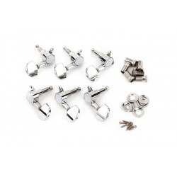 Fender GDO / GDP / T Bucket™ Acoustic Tuning Machines, Chrome (6)