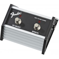 Fender 2-Button Footswitch: Channel Select / Effects On/Off with 1/4" Jack