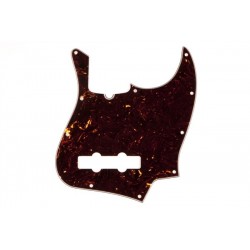 Fender Pickguard, Jazz Bass®, 10 Hole Mount, Tortoise Shell, 4-Ply