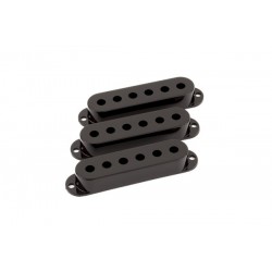 Fender Pickup Covers, Stratocaster® Black (3)