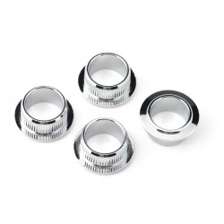 Fender American Vintage '70s Jazz Bass® Tuning Machine Bushings, Chrome (4)