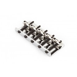Fender American Deluxe 5-String Bass Bridge Assembly ('04-'10), Chrome