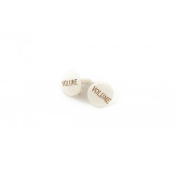 Fender Stratocaster® S-1™ Switch Knob Caps, Parchment (2)