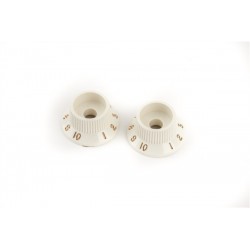 Fender Stratocaster® S-1™ Switch Knobs, Parchment (2)