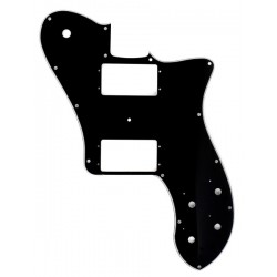 Fender Pickguard, '72 Tele® Deluxe, 14-Hole Mount Black, 3-Ply