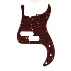 Fender Pickguard, 5-String Precision Bass® (with Truss Rod Notch), Brown Shell, 13-Hole Mount, 4-Ply